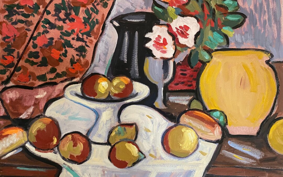 Still life (after Hunter)  SOLD