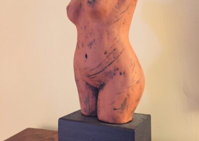 Female terracotta torso