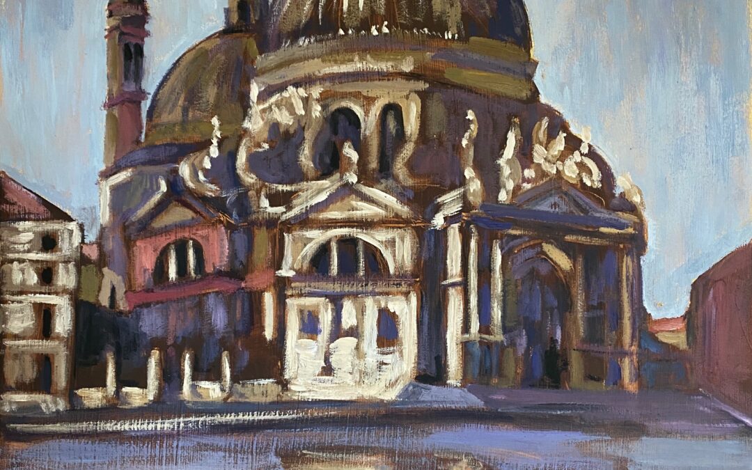 La Salute, Venice (after Sickert)  SOLD