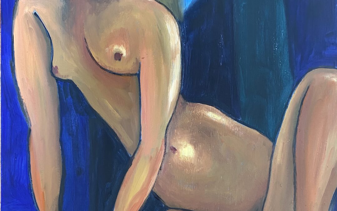 Abstracted Nude  SOLD