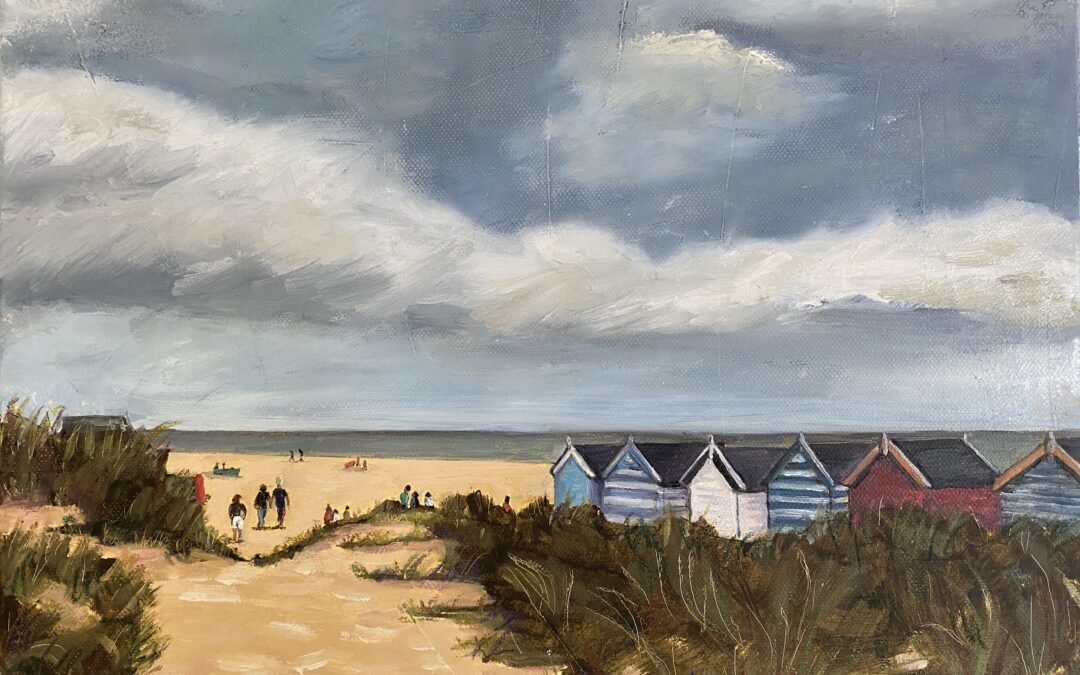 The path to the beach, Wells-Next-the-Sea  SOLD