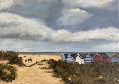 The path to the beach, Wells-Next-the-Sea  SOLD